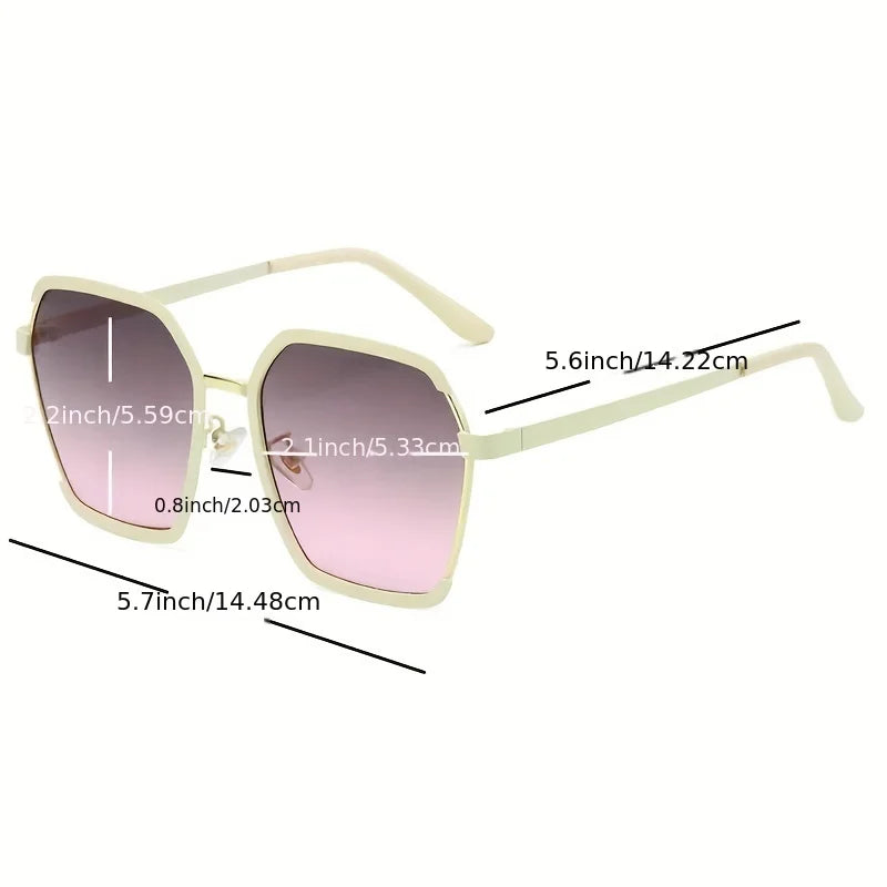 Oversized Polygon Fashion For Women Glasses