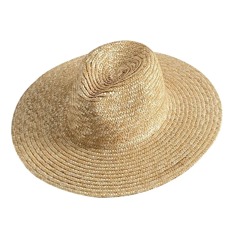 New Trend Summer Wide Brim Straw Hat Chapeau Ladies