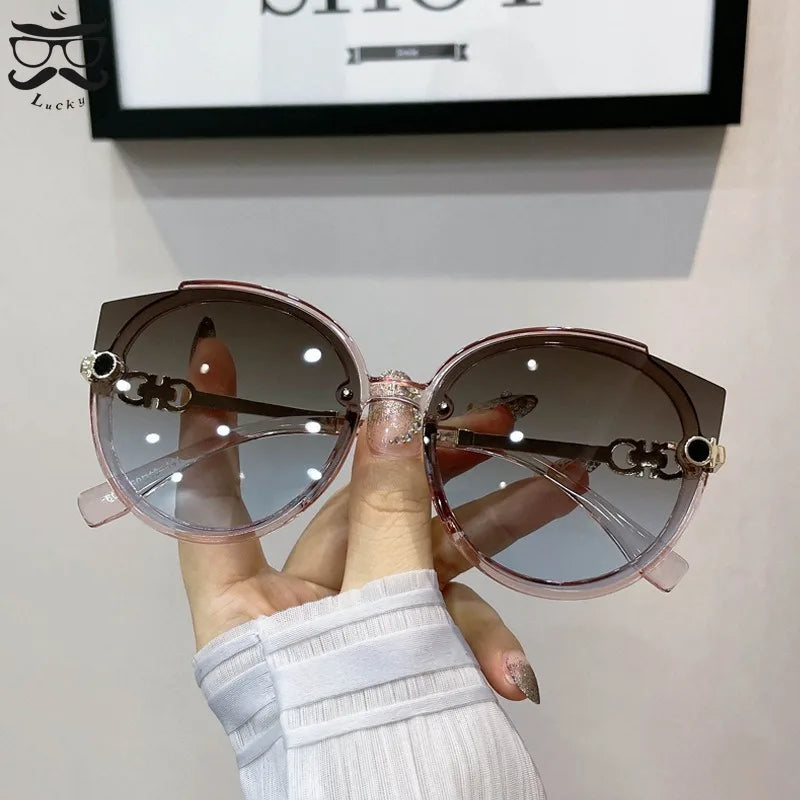 Women's Sunglasses Fashion Street Photo Trend Seaside Sunglasses