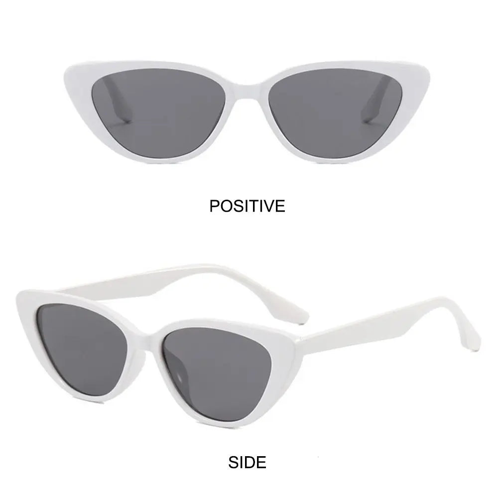 Cat Eye Shape Sunglasses Small Frame Beach