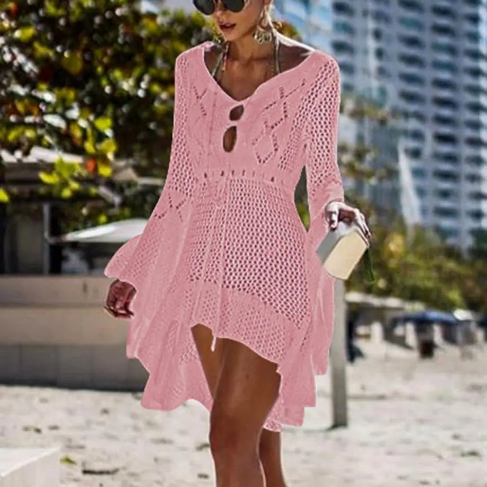 Sexy Women’s Bathing Suit Beach Cover Up Hollow