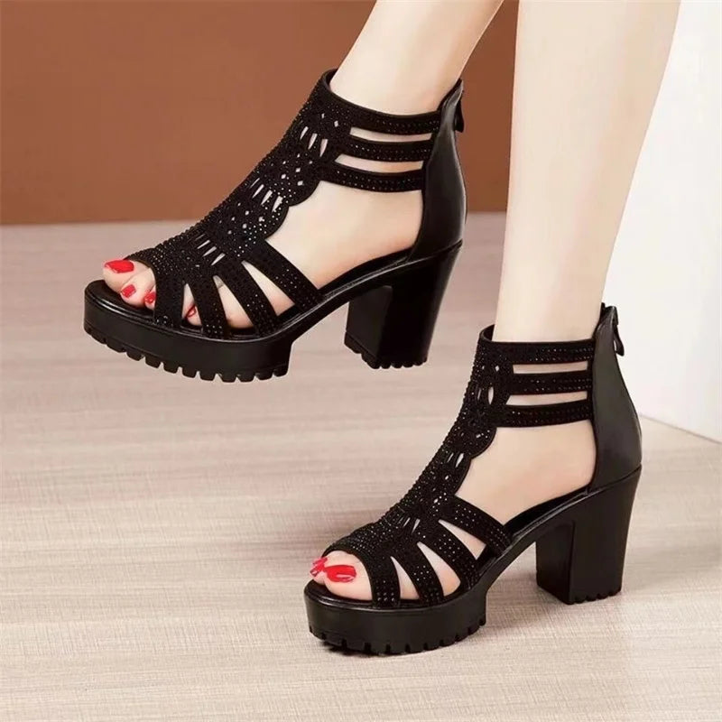 Summer Women's Hollow Roman Sandals