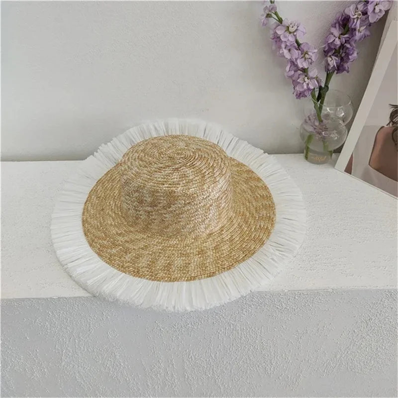 Summer Straw Hat Beach Hat Women's Seaside Sun Hat