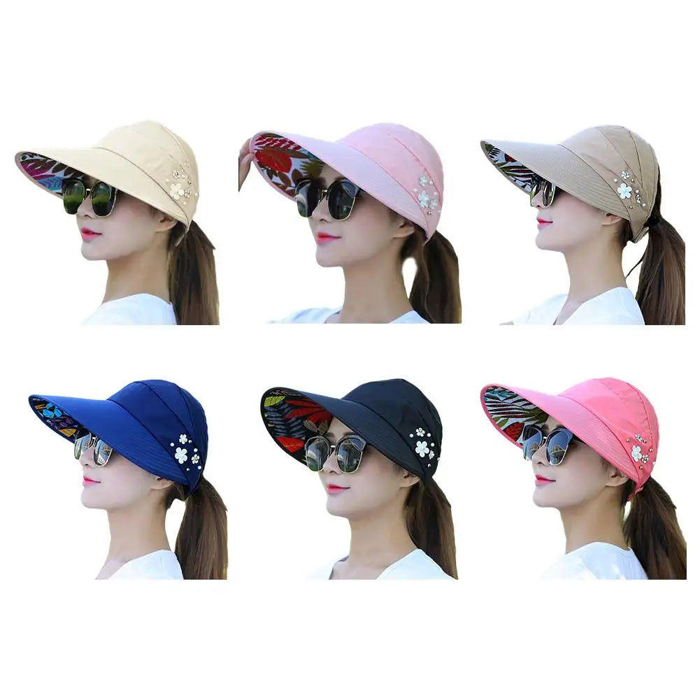 Fashion Womens Ladies Wide Brim Sun Hat