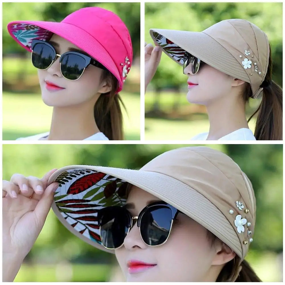 Fashion Womens Ladies Wide Brim Sun Hat