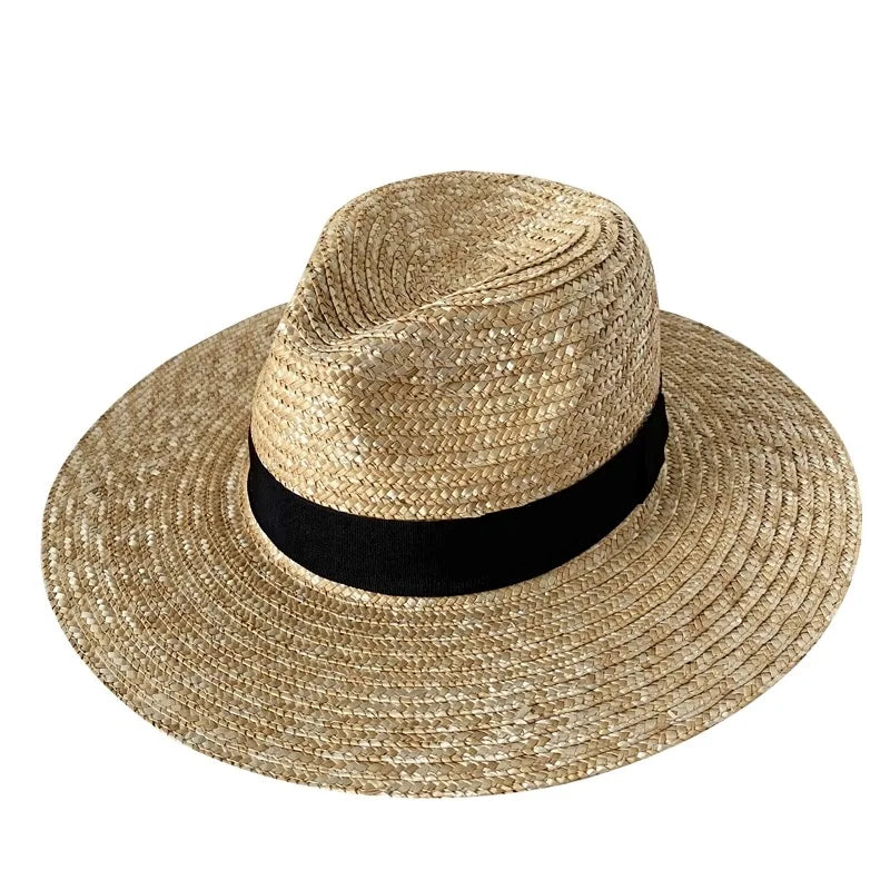 New Trend Summer Wide Brim Straw Hat Chapeau Ladies