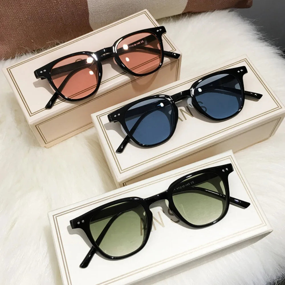 Square Frame Sunglasses UV400 Summer Fashion