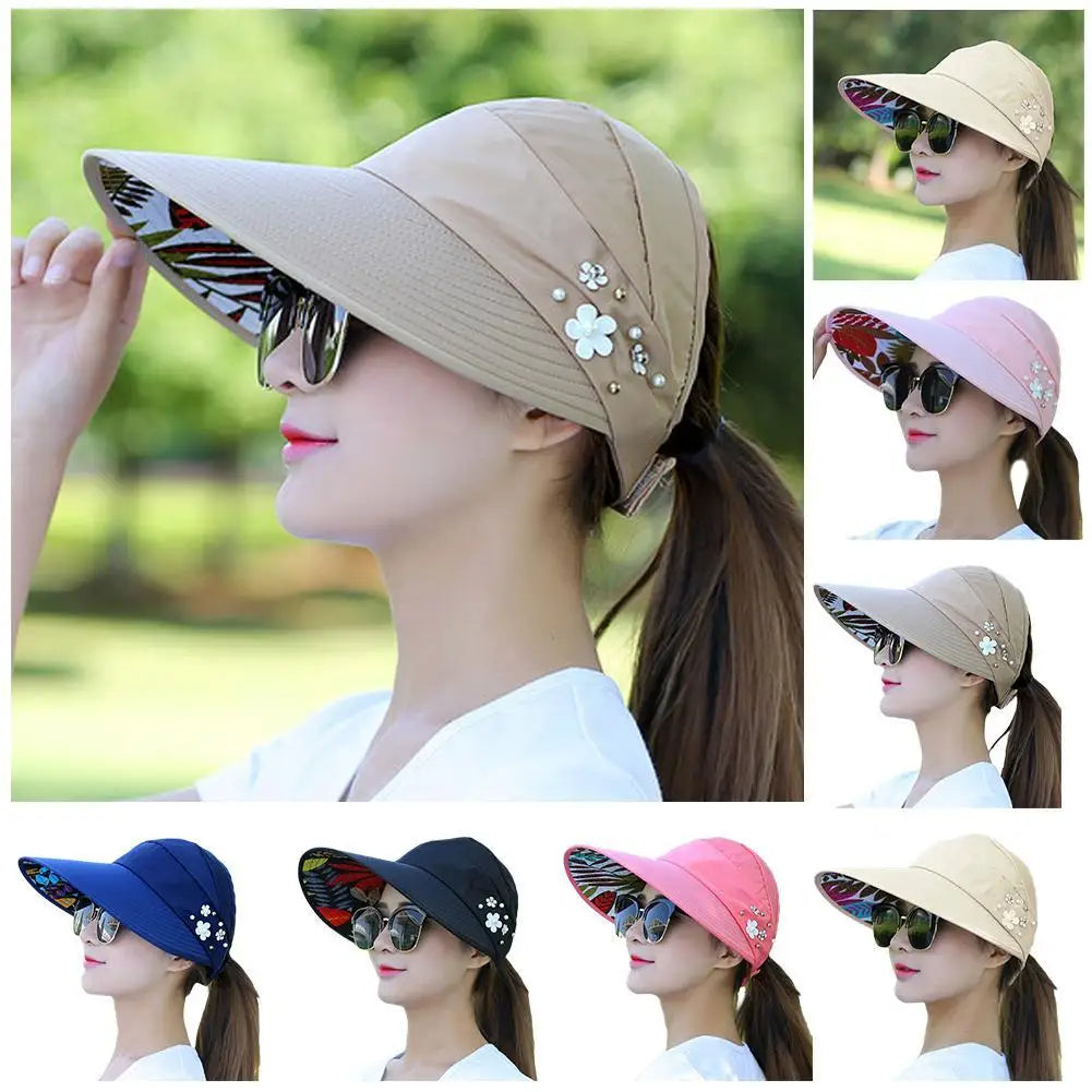 Fashion Womens Ladies Wide Brim Sun Hat