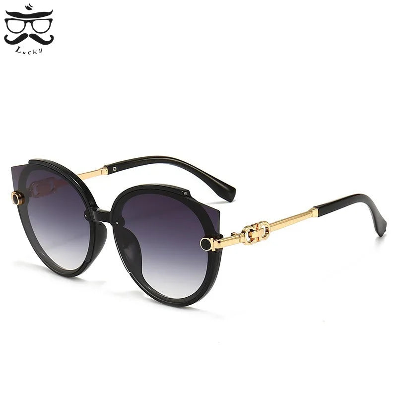 Women's Sunglasses Fashion Street Photo Trend Seaside Sunglasses