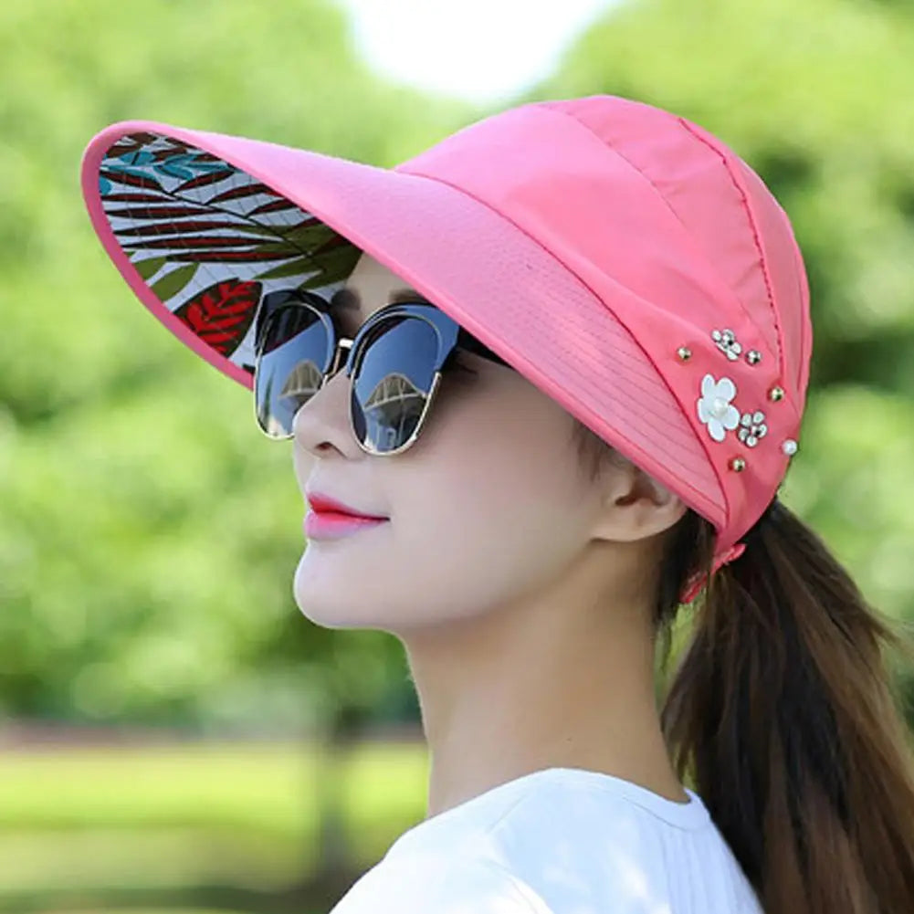 Fashion Womens Ladies Wide Brim Sun Hat