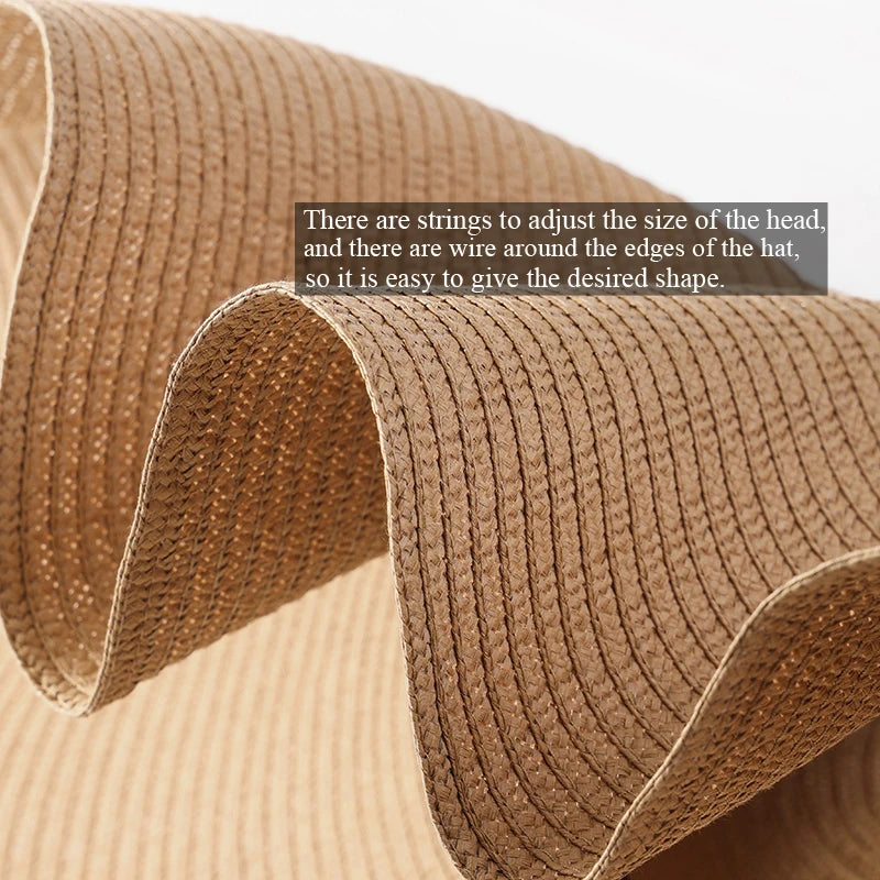 70cm Oversized  Wide Brim Sun Hat Travel