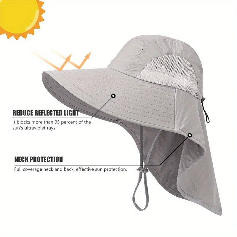 Men Women Summer Beach Sun Hat